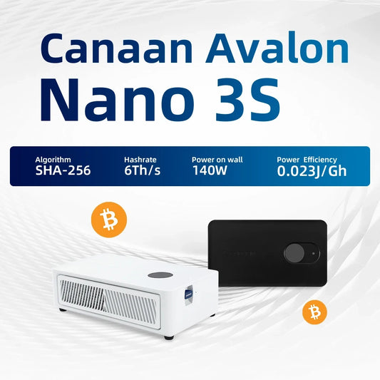 Avalon Nano 3S BTC Miner (6 TH)